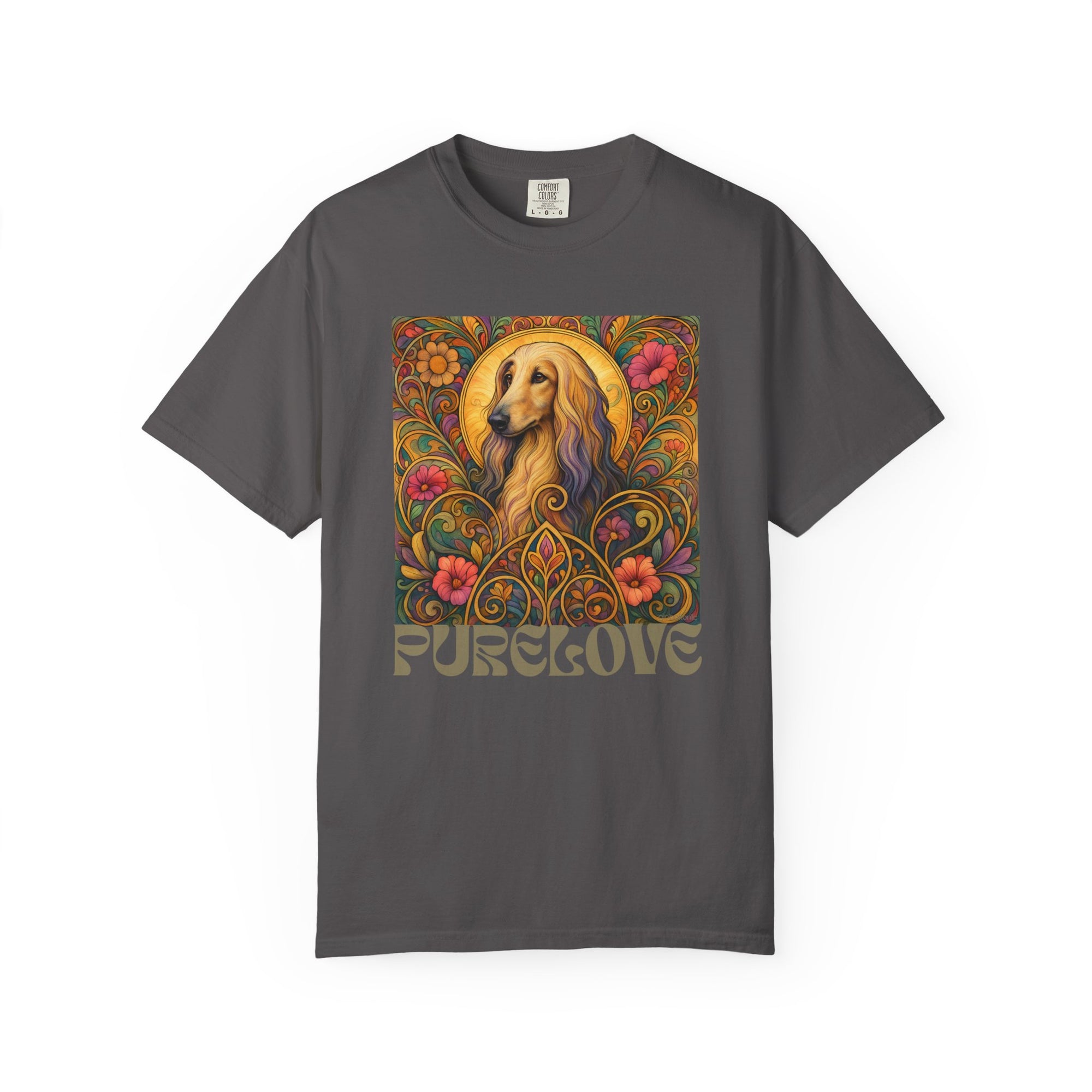 Afghan Vintage Graphic T-Shirt – Unisex Cotton Tee for Dog Lovers