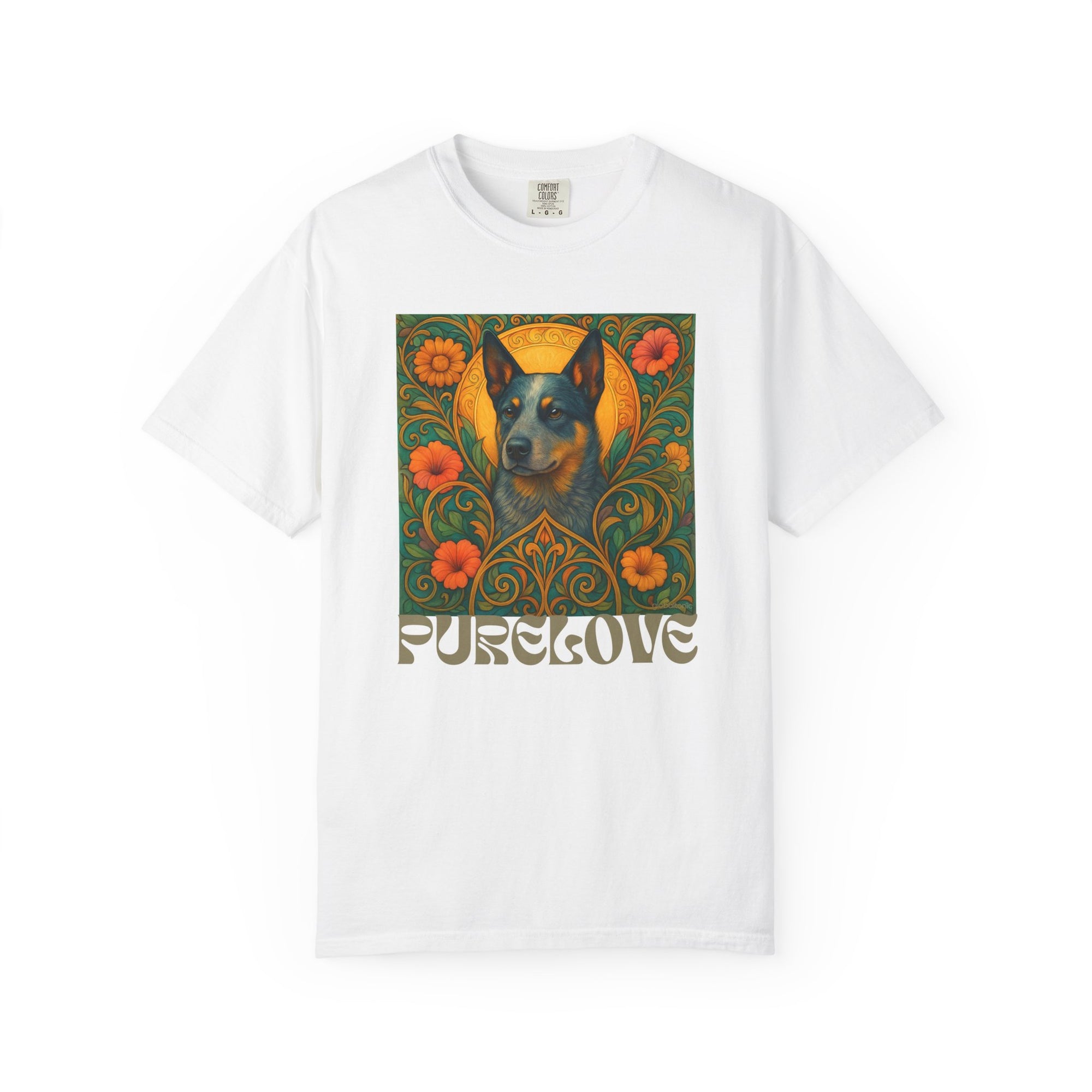 Australian Blue Heeler Vintage Graphic T-Shirt – Unisex Cotton Tee for Dog Lovers