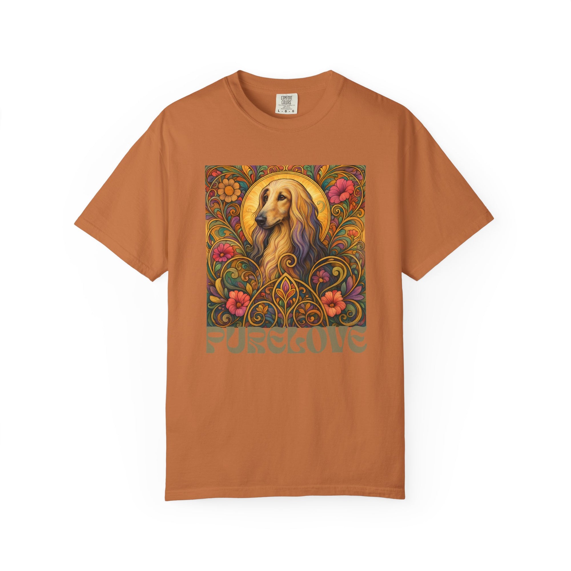 Afghan Vintage Graphic T-Shirt – Unisex Cotton Tee for Dog Lovers