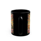 Black Cavoodle Cockapoo Dog Lover Black Mug – Vintage Pet Themed Cup for Gifts & Home Decor