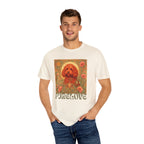 Strawberry Cockapoo/Cavoodle Vintage Graphic T-shirt -Unisex Cotton Tee for Dog Lovers