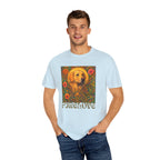 Golden Labrador Vintage Graphic T-shirt - Unisex Cotton Tee for Dog Lovers