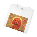 Strawberry Cockapoo/Cavoodle Vintage Graphic T-shirt -Unisex Cotton Tee for Dog Lovers
