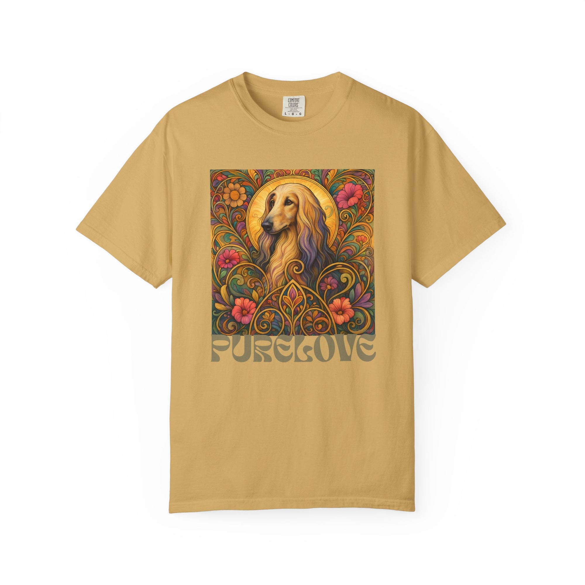 Afghan Vintage Graphic T-Shirt – Unisex Cotton Tee for Dog Lovers