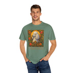 White Poodle Vintage Graphic T-Shirt – Unisex Cotton Tee for Dog Lovers