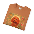 Strawberry Cockapoo/Cavoodle Vintage Graphic T-shirt -Unisex Cotton Tee for Dog Lovers