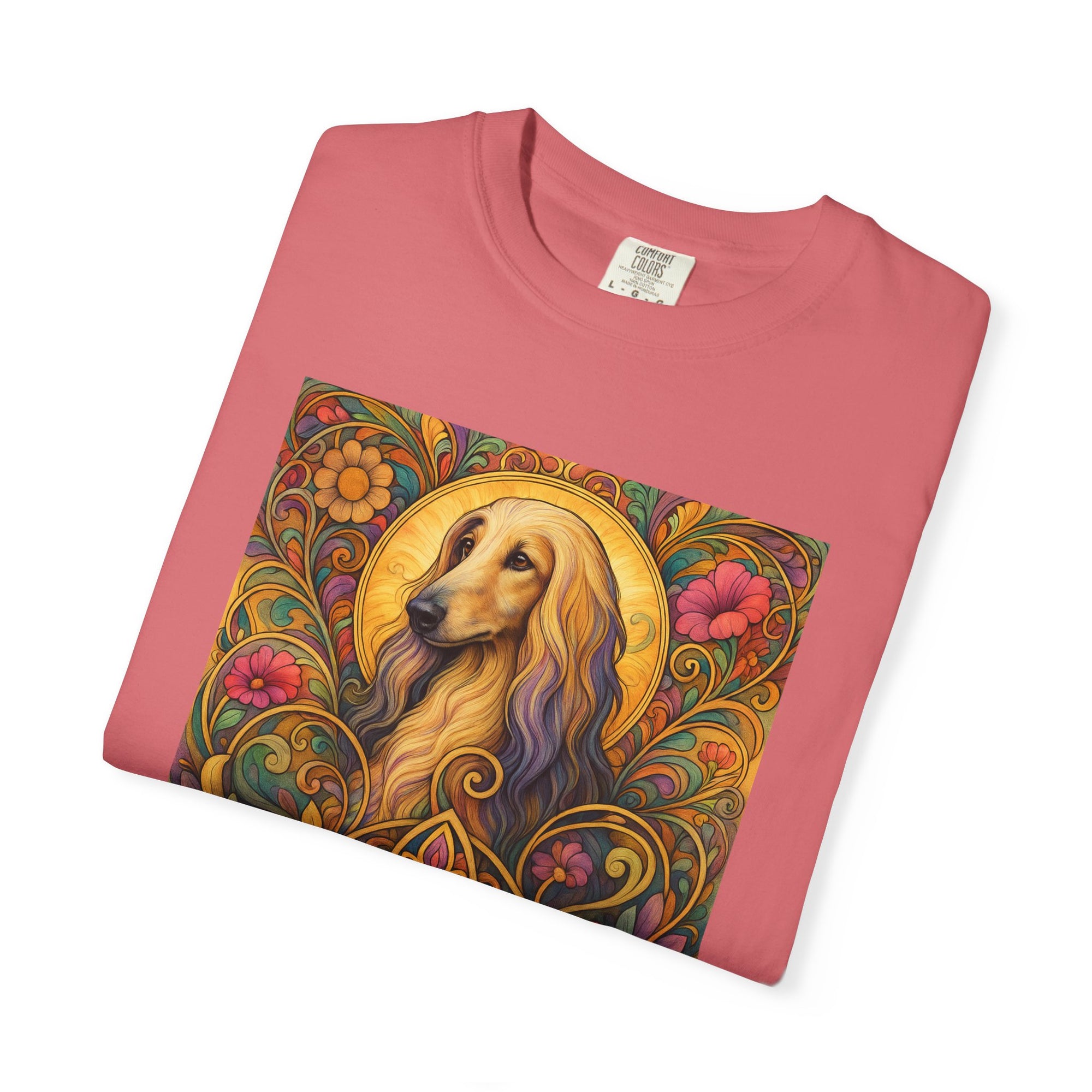 Afghan Vintage Graphic T-Shirt – Unisex Cotton Tee for Dog Lovers
