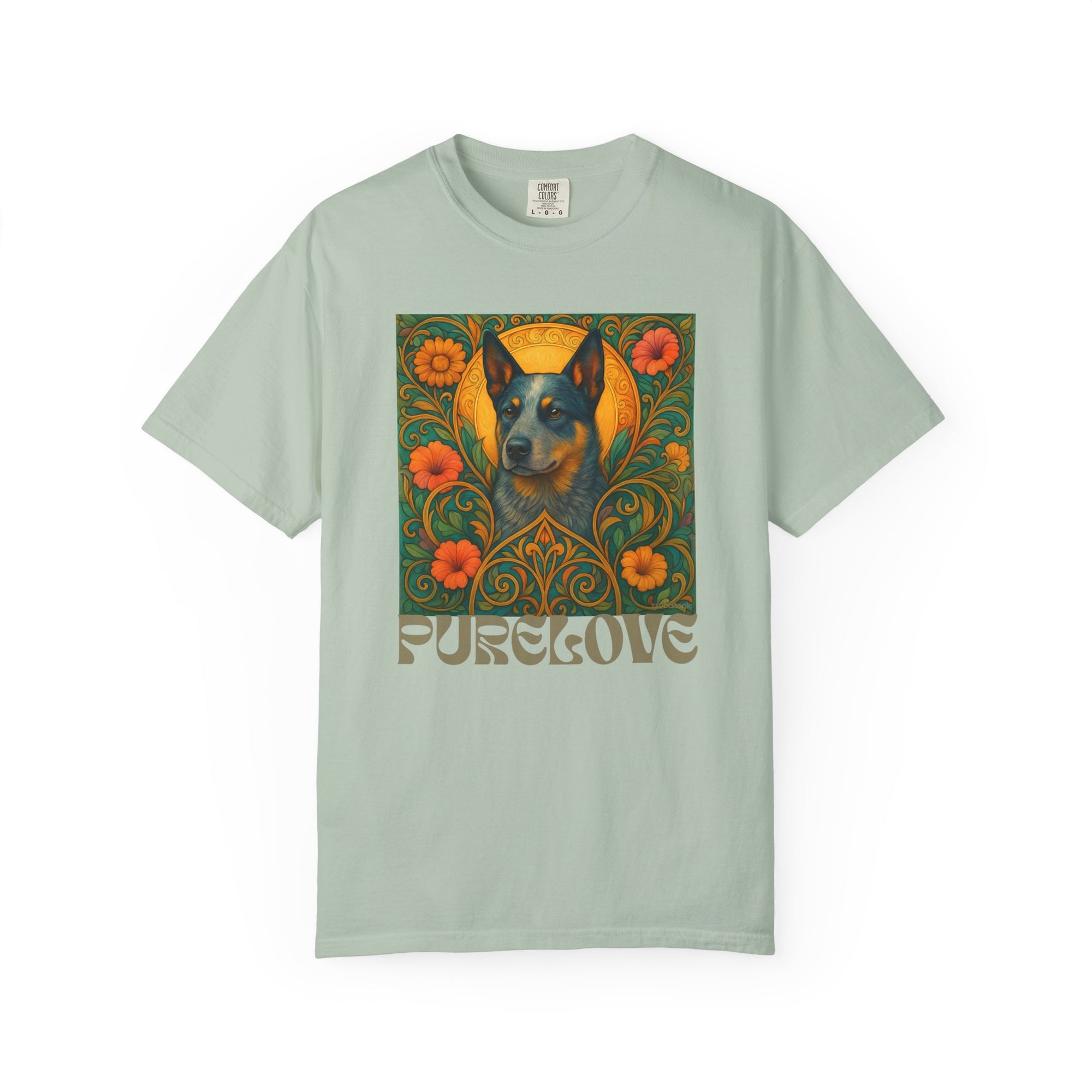 Australian Blue Heeler Vintage Graphic T-Shirt – Unisex Cotton Tee for Dog Lovers