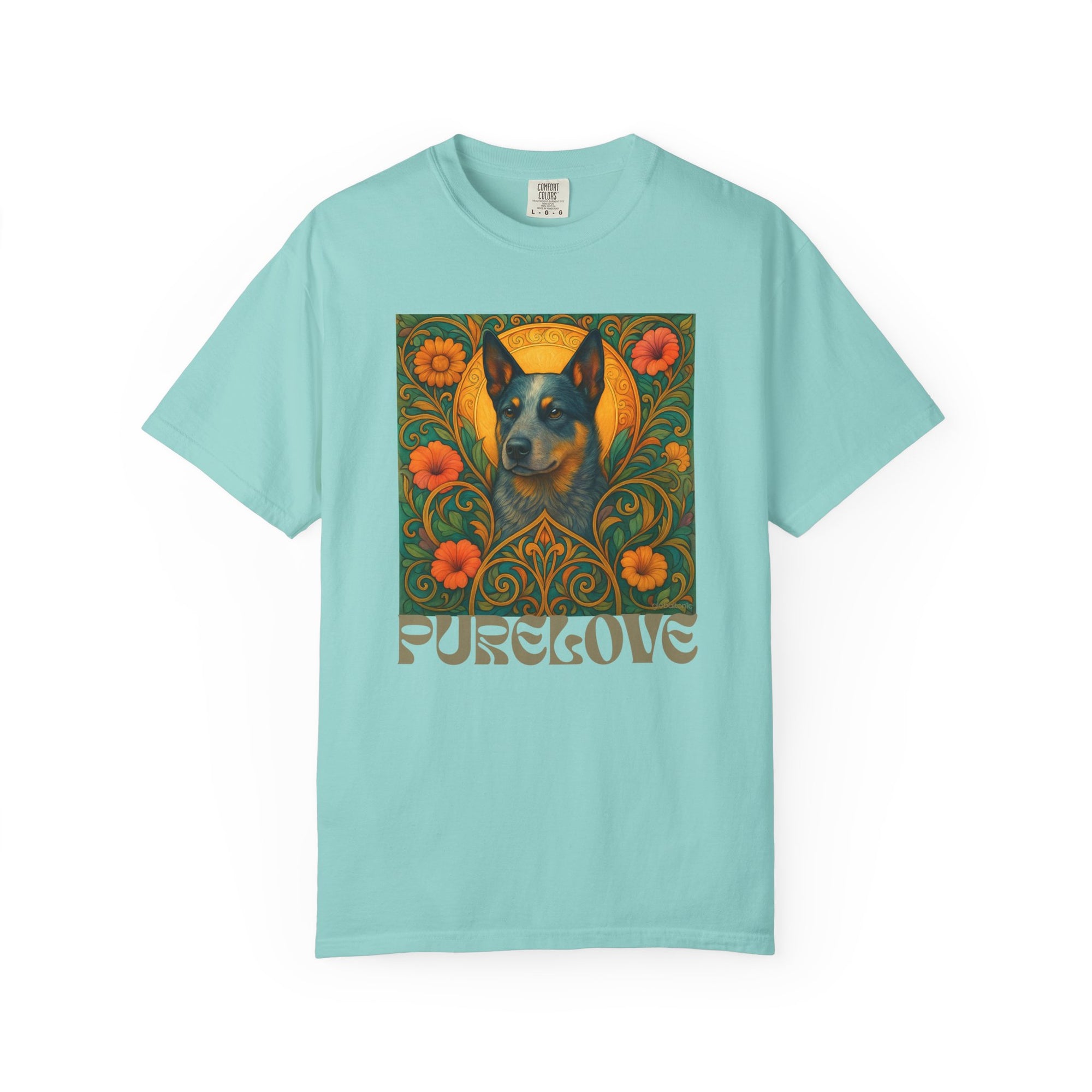 Australian Blue Heeler Vintage Graphic T-Shirt – Unisex Cotton Tee for Dog Lovers
