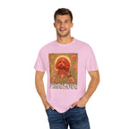 Strawberry Cockapoo/Cavoodle Vintage Graphic T-shirt -Unisex Cotton Tee for Dog Lovers