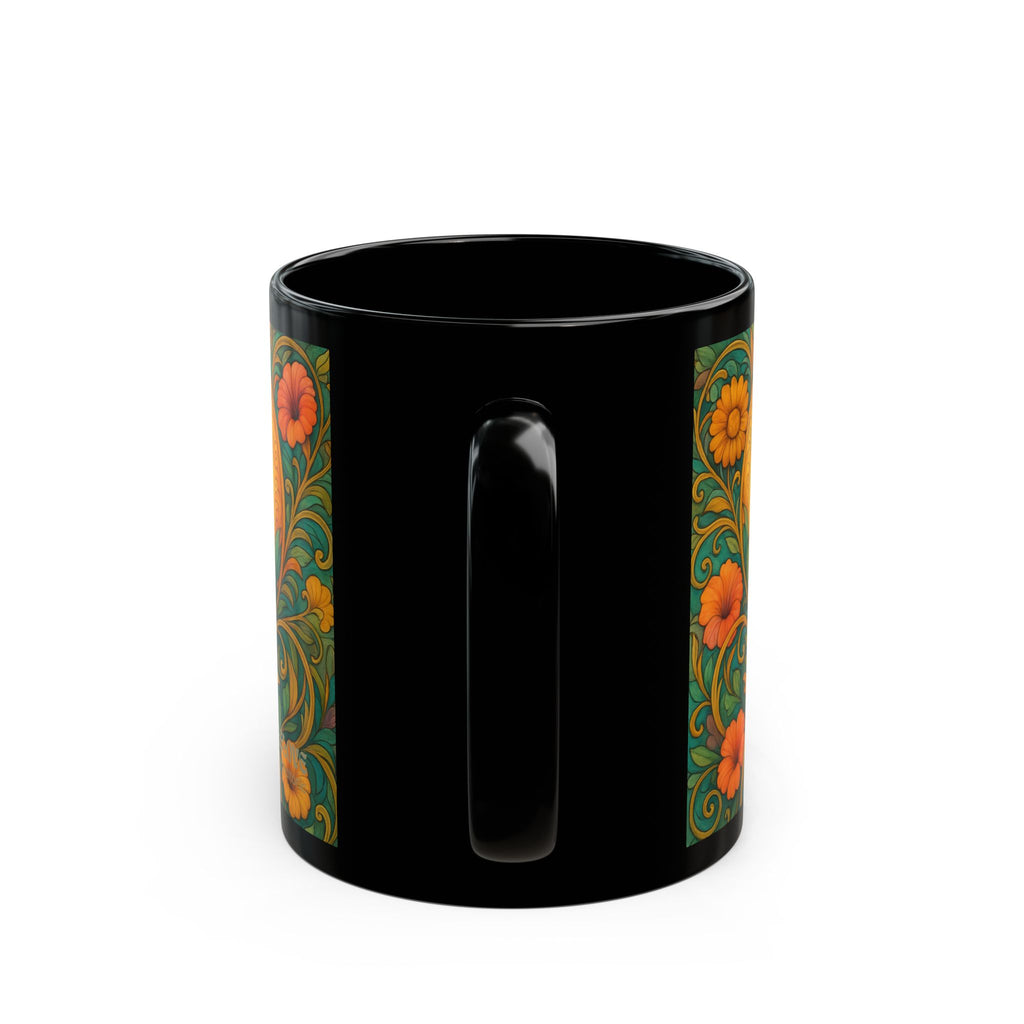 Blue Heeler Cattle Dog Lover Black Mug – Vintage Pet-Themed Cup for Birthdays & Home Decor