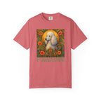 White Poodle Vintage Graphic T-Shirt – Unisex Cotton Tee for Dog Lovers