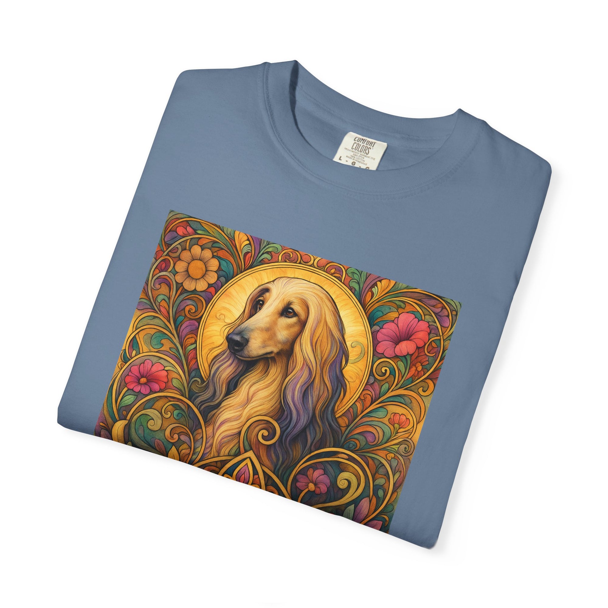 Afghan Vintage Graphic T-Shirt – Unisex Cotton Tee for Dog Lovers