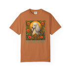 White Poodle Vintage Graphic T-Shirt – Unisex Cotton Tee for Dog Lovers