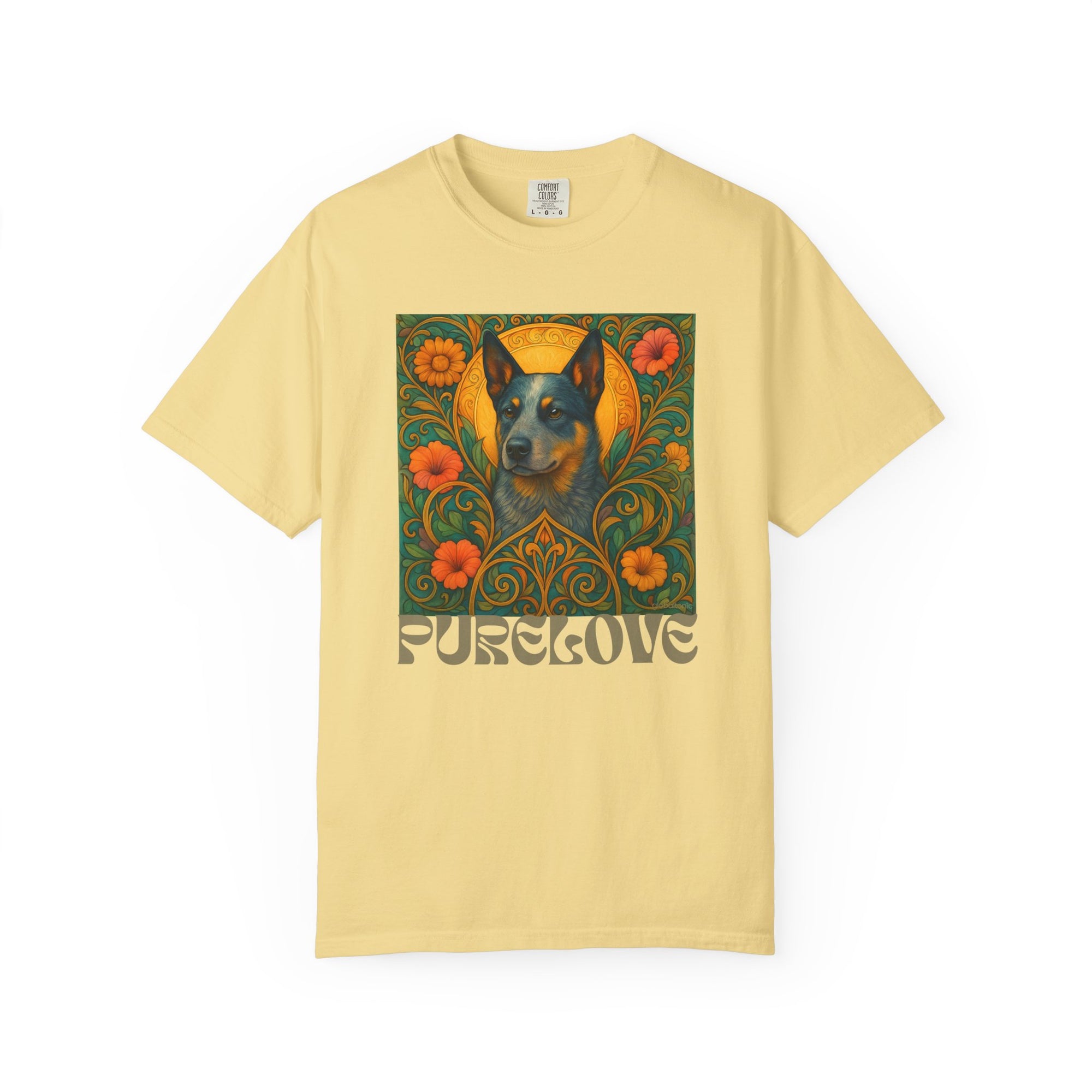 Australian Blue Heeler Vintage Graphic T-Shirt – Unisex Cotton Tee for Dog Lovers