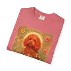 Strawberry Cockapoo/Cavoodle Vintage Graphic T-shirt -Unisex Cotton Tee for Dog Lovers