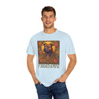 Staffy/Staffordshire Bull Terrier Brindle Vintage Graphic T-Shirt – Unisex Cotton Tee for Dog Lovers