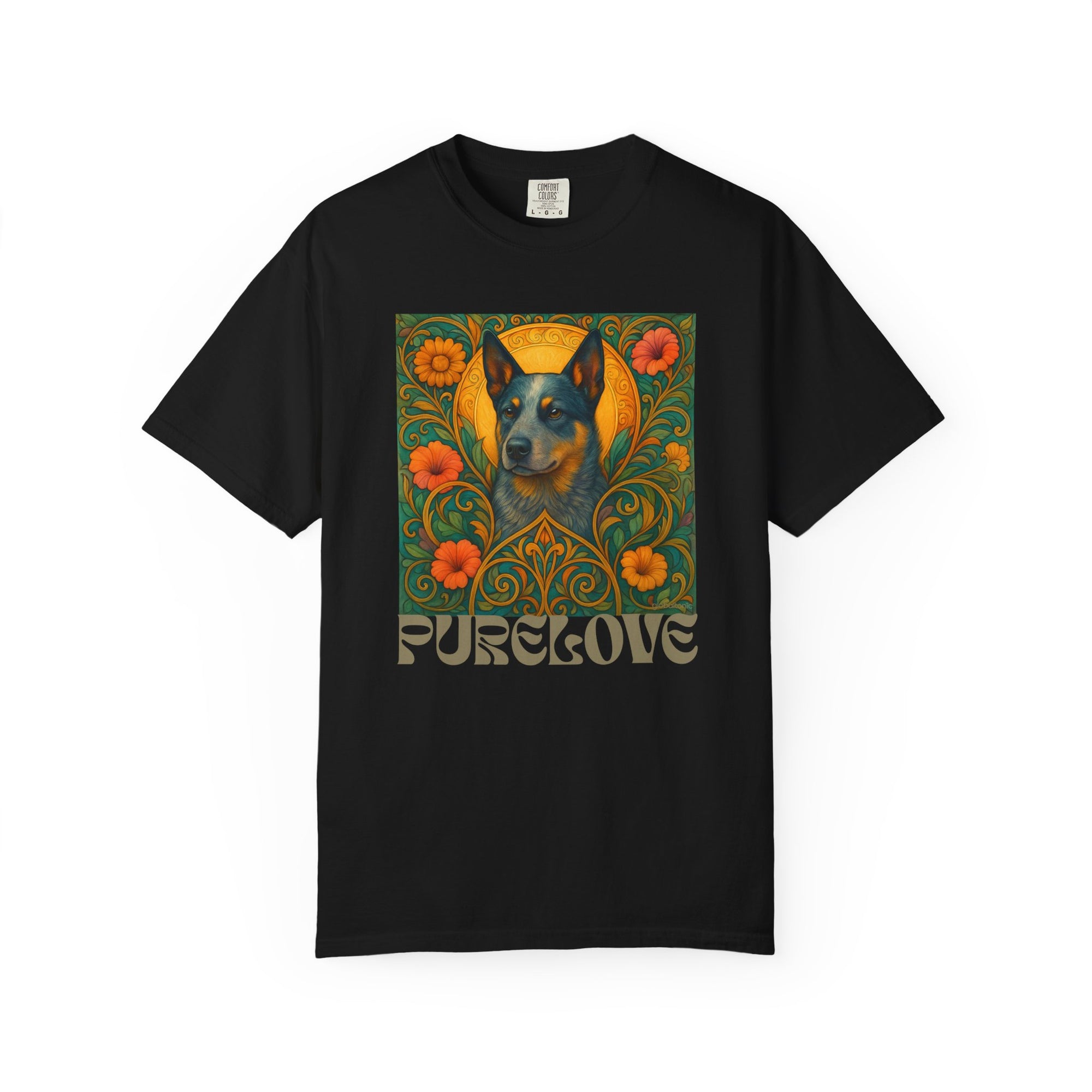 Australian Blue Heeler Vintage Graphic T-Shirt – Unisex Cotton Tee for Dog Lovers