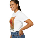 Strawberry Cockapoo/Cavoodle Vintage Graphic T-shirt -Unisex Cotton Tee for Dog Lovers