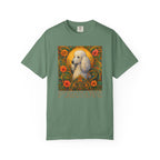 White Poodle Vintage Graphic T-Shirt – Unisex Cotton Tee for Dog Lovers