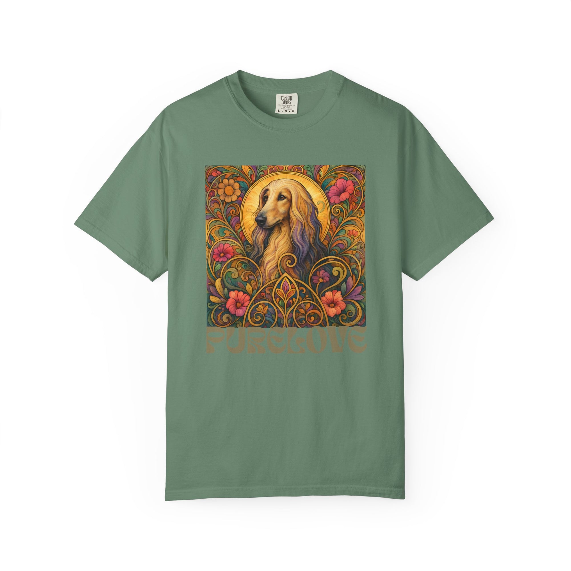 Afghan Vintage Graphic T-Shirt – Unisex Cotton Tee for Dog Lovers