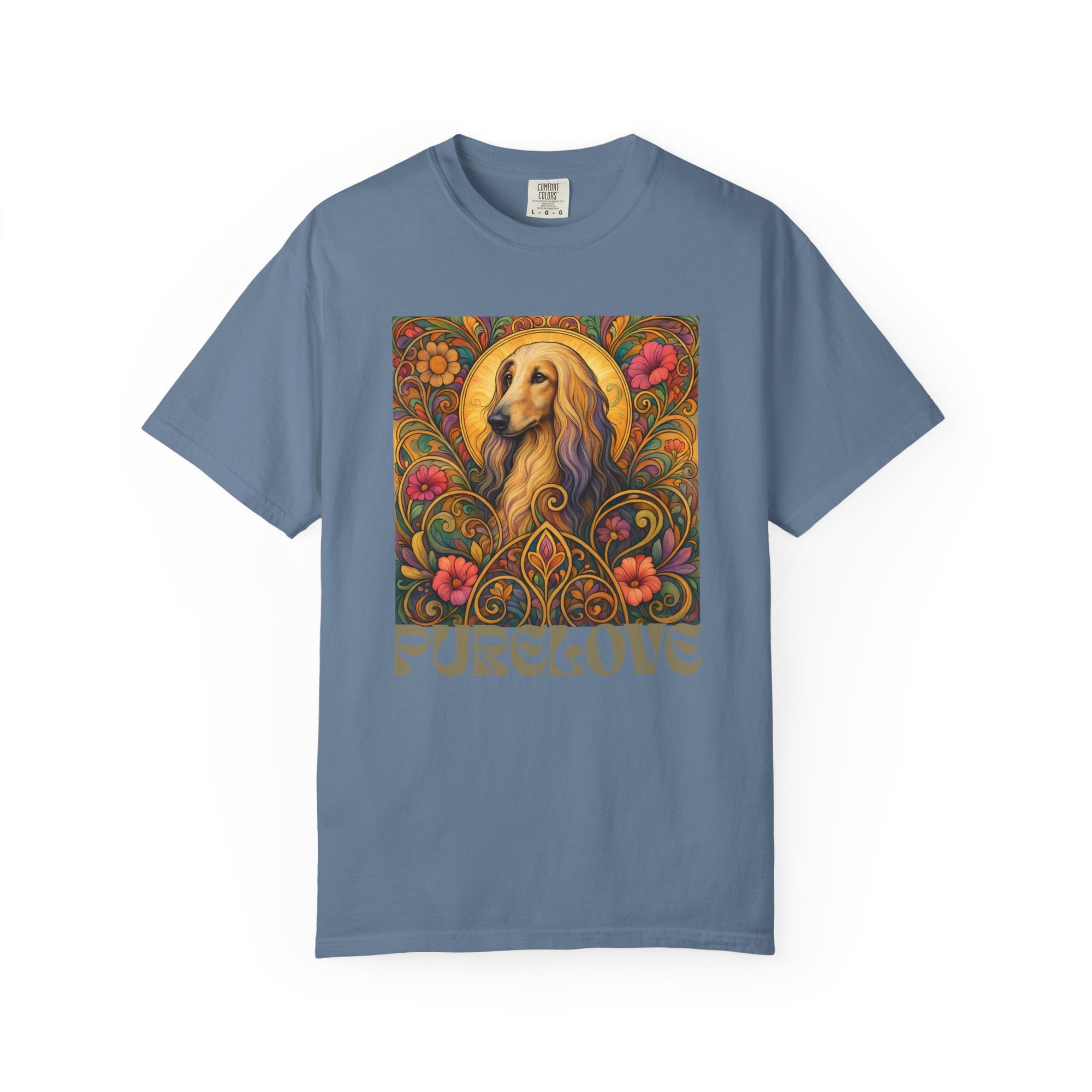 Afghan Vintage Graphic T-Shirt – Unisex Cotton Tee for Dog Lovers