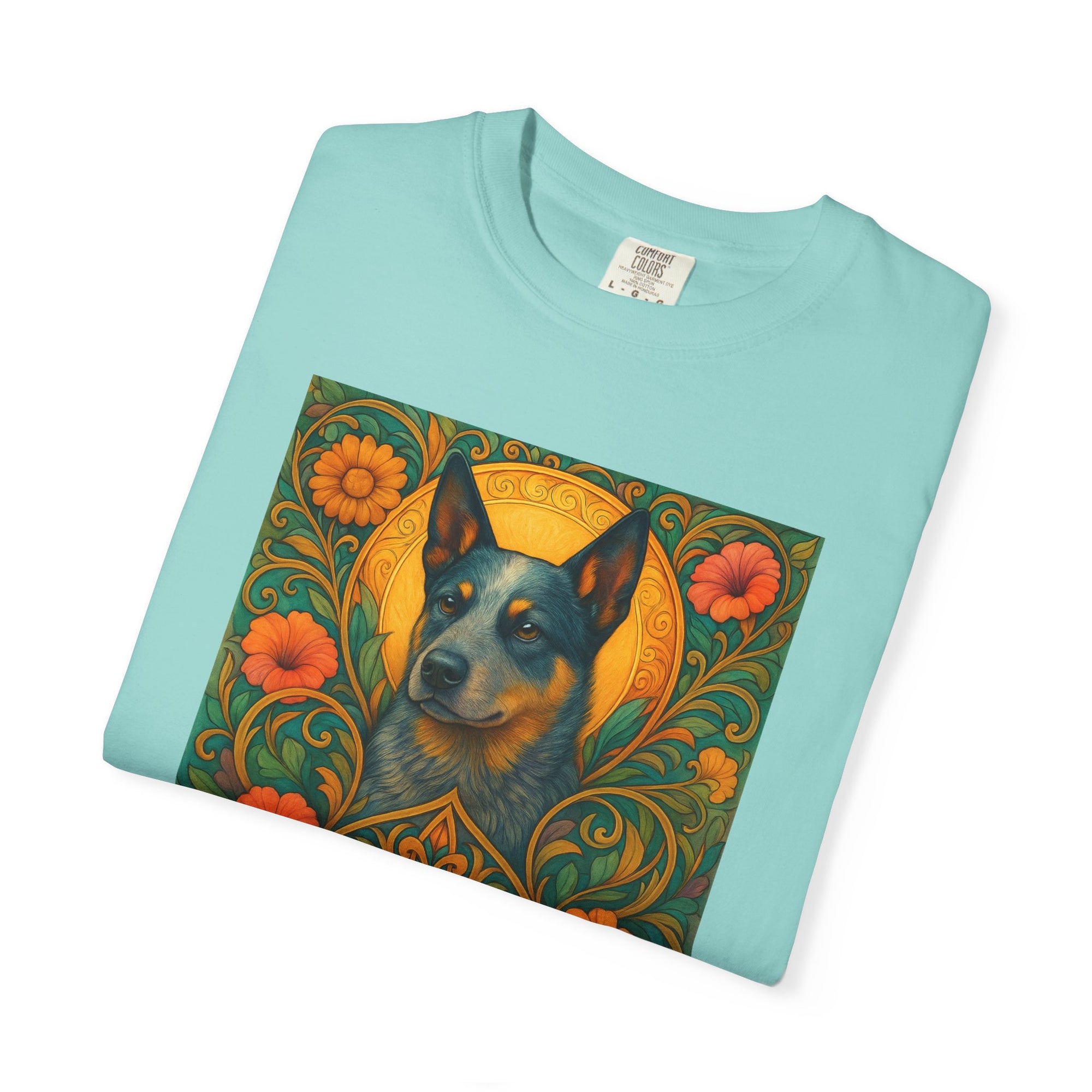 Australian Blue Heeler Vintage Graphic T-Shirt – Unisex Cotton Tee for Dog Lovers