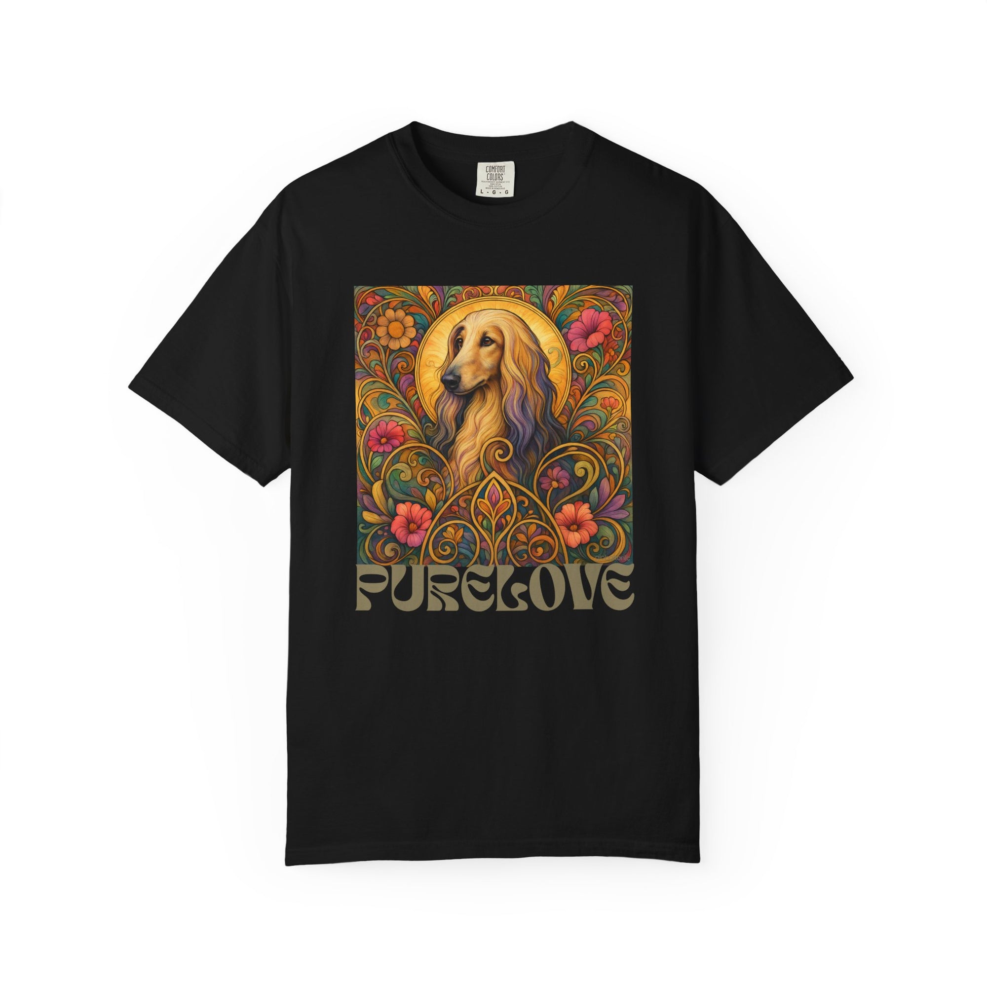 Afghan Vintage Graphic T-Shirt – Unisex Cotton Tee for Dog Lovers