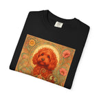 Strawberry Cockapoo/Cavoodle Vintage Graphic T-shirt -Unisex Cotton Tee for Dog Lovers
