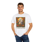 White Poodle Vintage Graphic T-Shirt – Unisex Cotton Tee for Dog Lovers