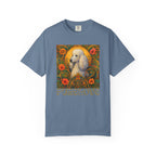 White Poodle Vintage Graphic T-Shirt – Unisex Cotton Tee for Dog Lovers