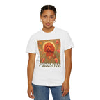 Strawberry Cockapoo/Cavoodle Vintage Graphic T-shirt -Unisex Cotton Tee for Dog Lovers