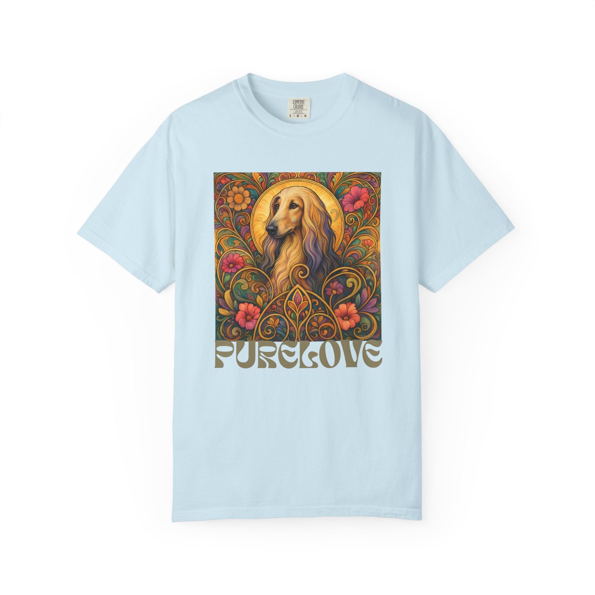 Afghan Vintage Graphic T-Shirt – Unisex Cotton Tee for Dog Lovers