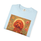 Strawberry Cockapoo/Cavoodle Vintage Graphic T-shirt -Unisex Cotton Tee for Dog Lovers