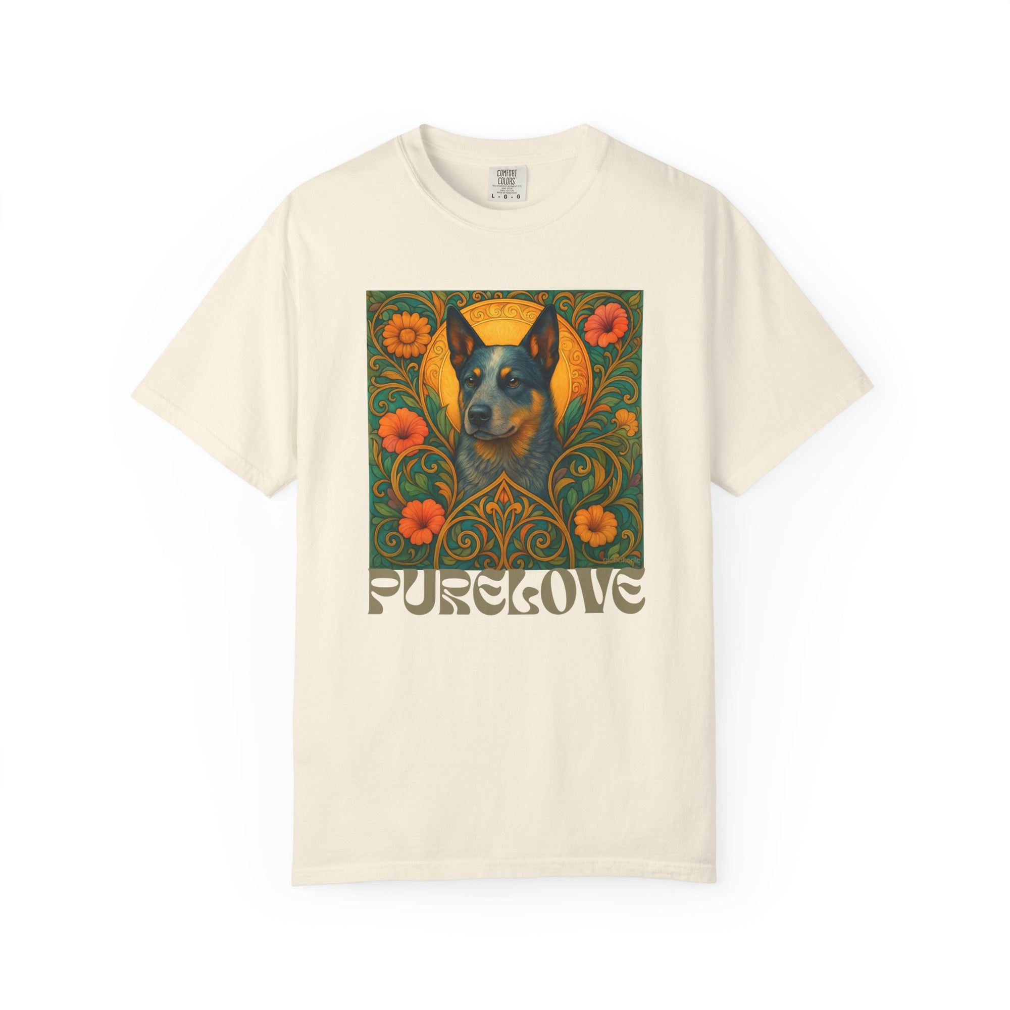 Australian Blue Heeler Vintage Graphic T-Shirt – Unisex Cotton Tee for Dog Lovers