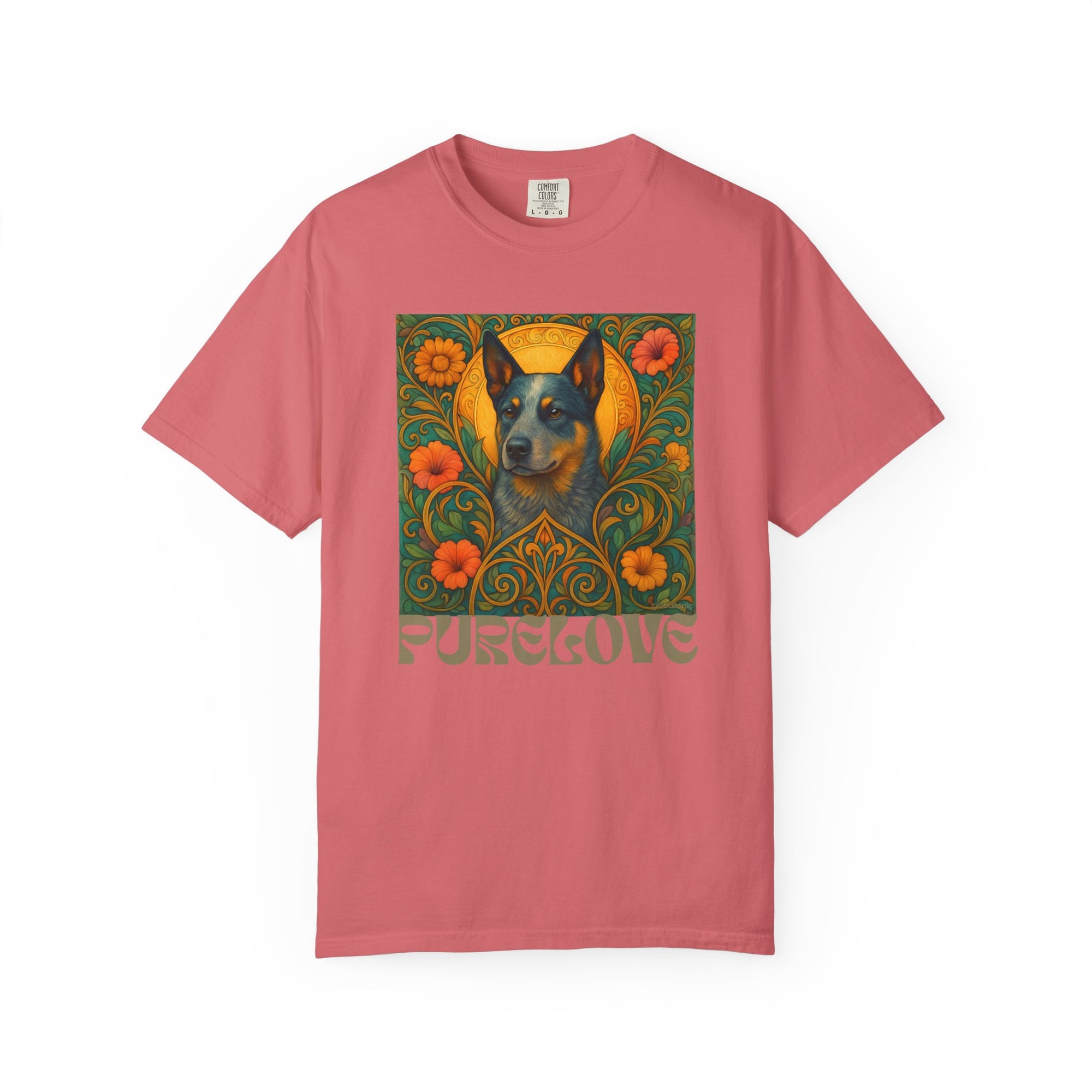 Australian Blue Heeler Vintage Graphic T-Shirt – Unisex Cotton Tee for Dog Lovers