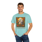 White Poodle Vintage Graphic T-Shirt – Unisex Cotton Tee for Dog Lovers